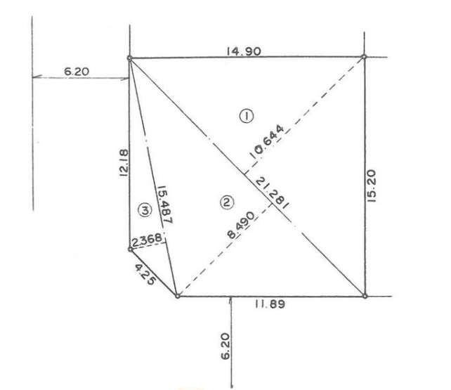 分譲地の区画図
