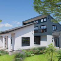 雑貨店併設住宅